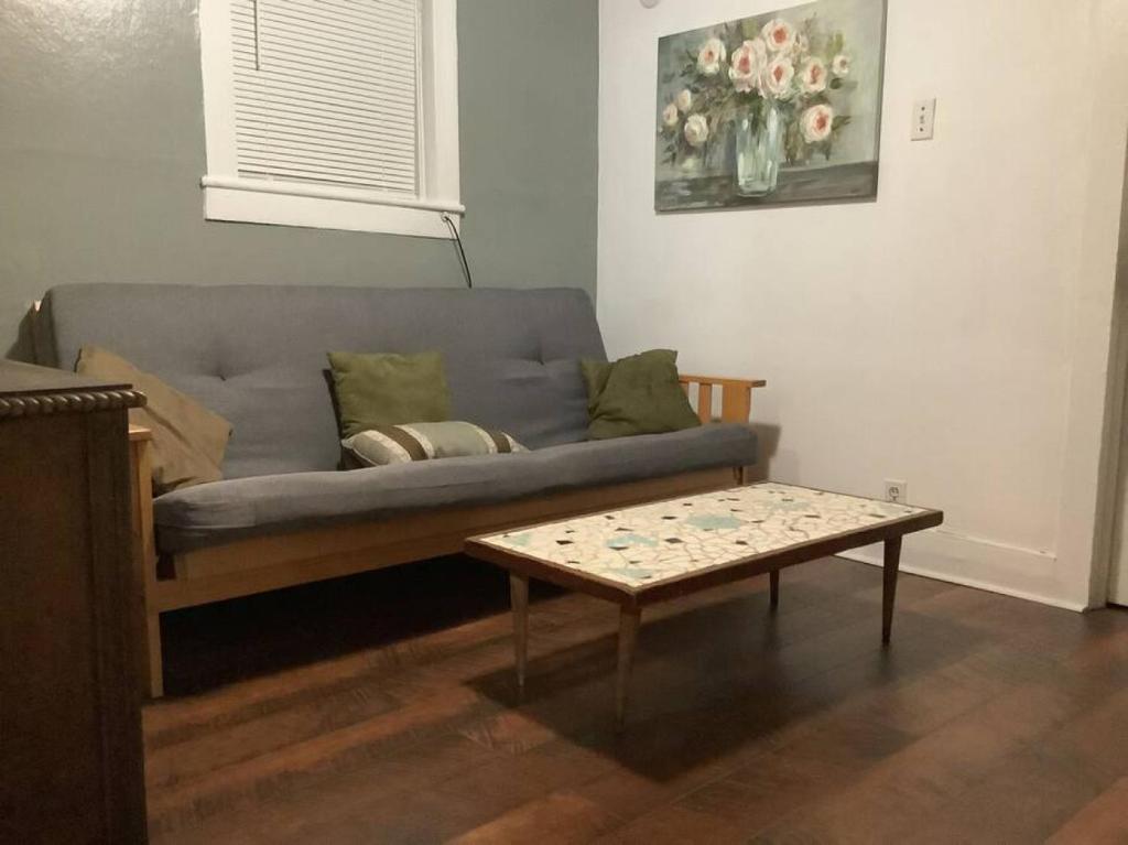 Χώρος καθιστικού στο Intimate PR near Binghamton University. Free Park