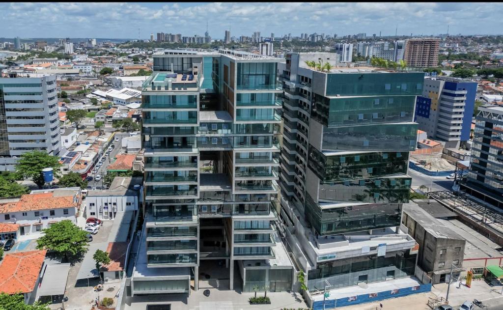 Nespecifikovaný výhled na destinaci Maceió nebo výhled na město při pohledu z apartmánu