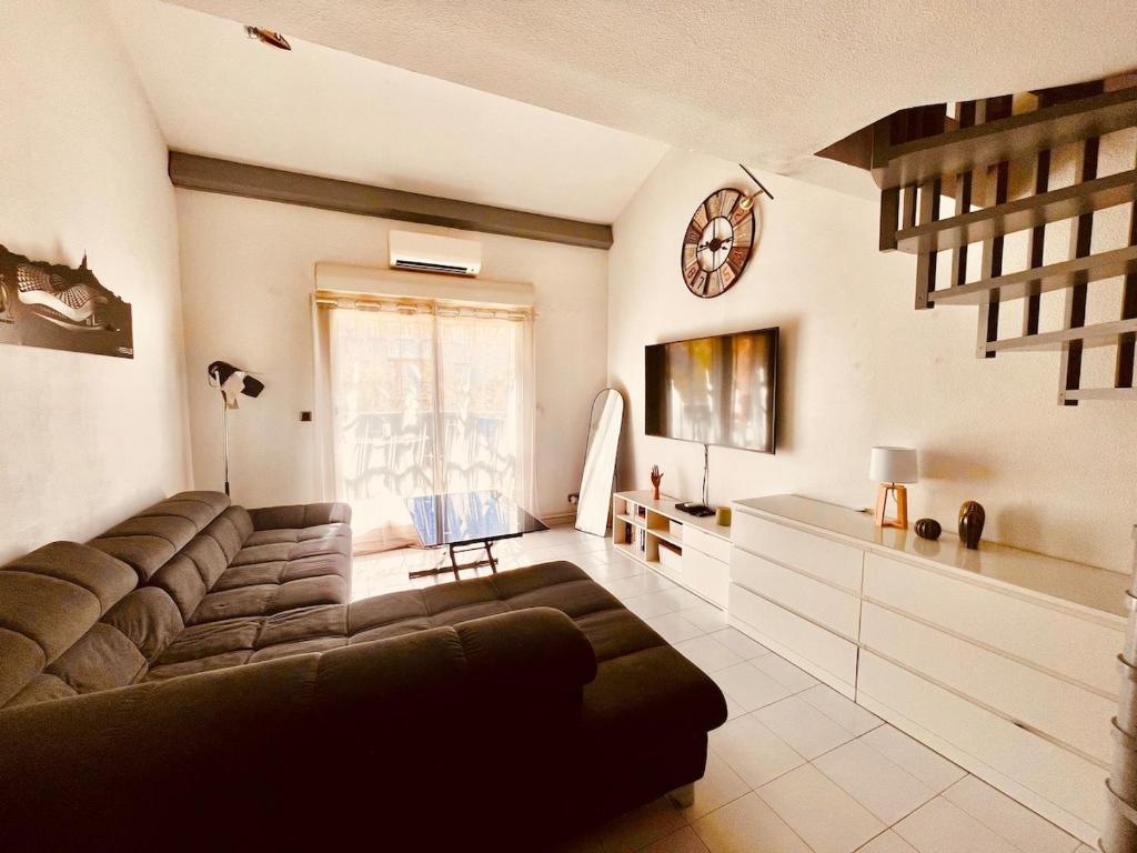 Duplex Cosy Aix proche CV terrasse clim parking