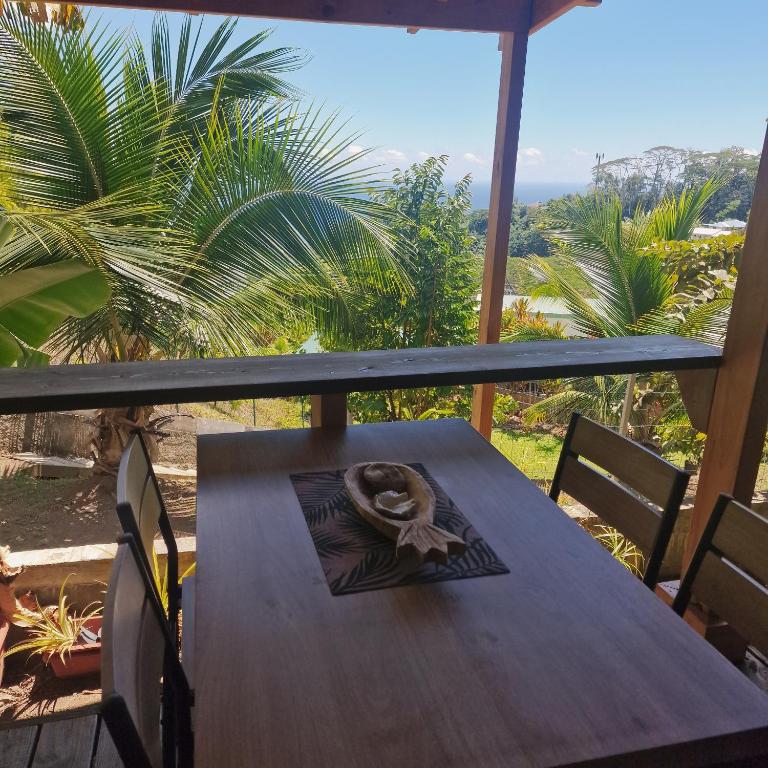 Fare Toahana, accueillant logement chez l'habitant avec belle vue - photo 5 - Tahiti, Polynésie