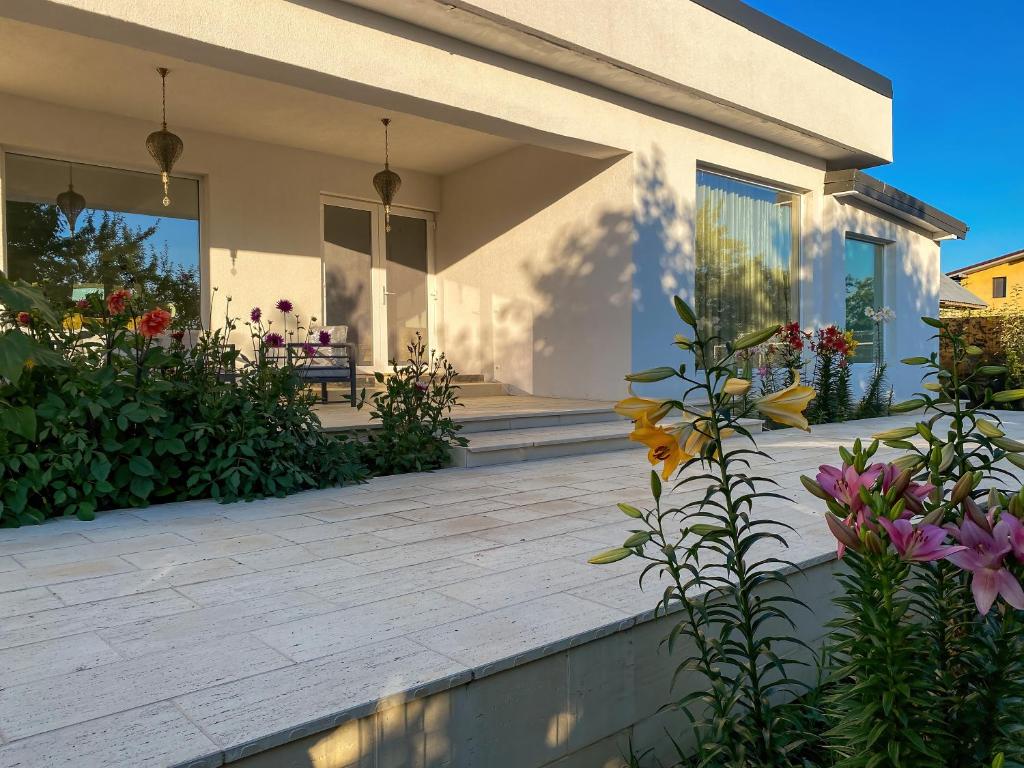 Κήπος έξω από το JazzFarm GuestHouse