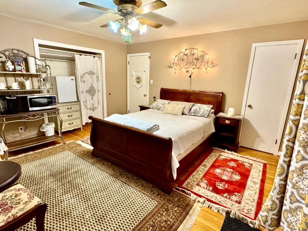 Postel nebo postele na pokoji v ubytování Sunset Home