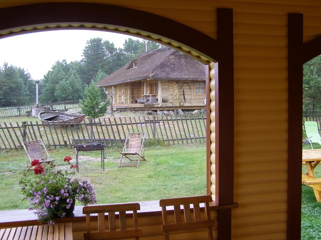 Zahrada ubytování Treimani Puhkemaja