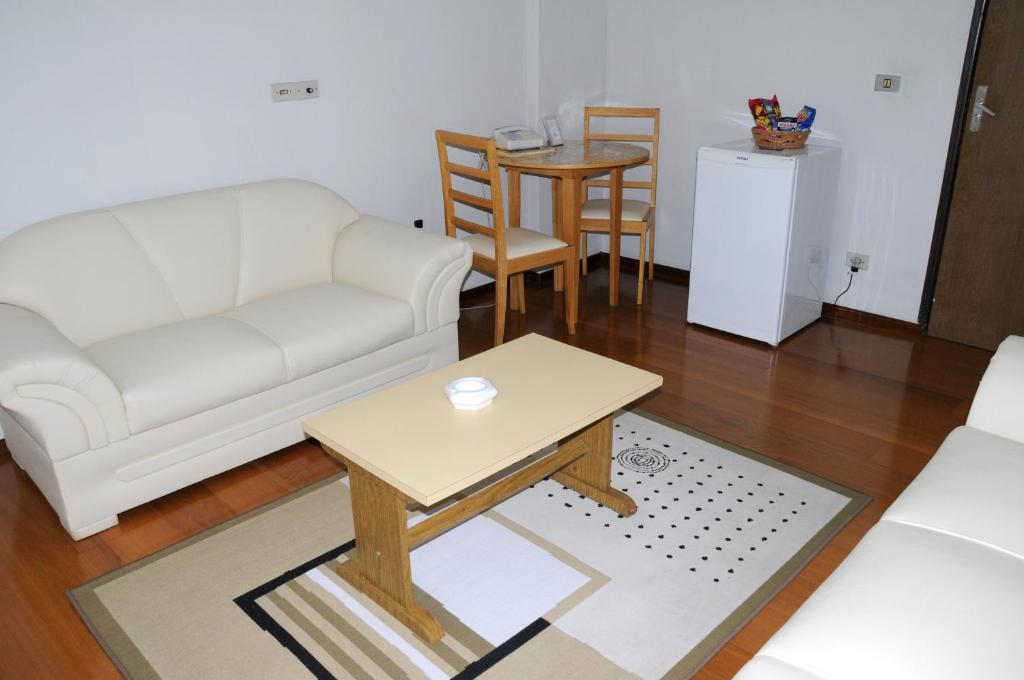 Posezení v ubytování Hotel Elite