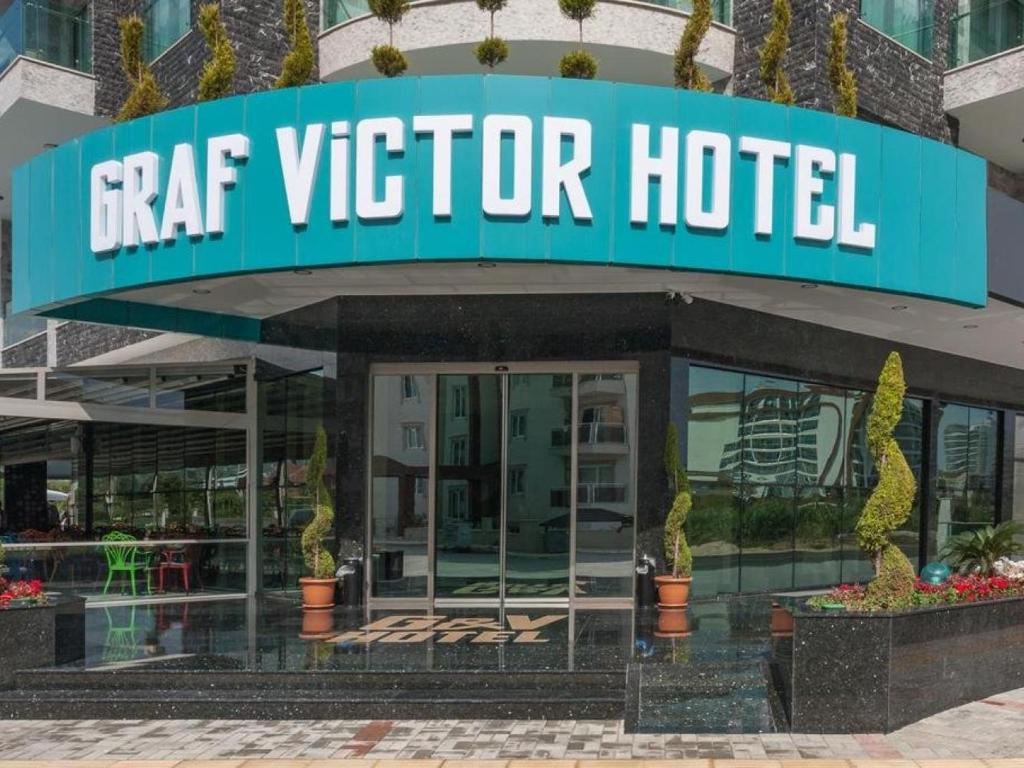 a sign for a star viceroy hotel at Graf Victor Hotel in Alanya