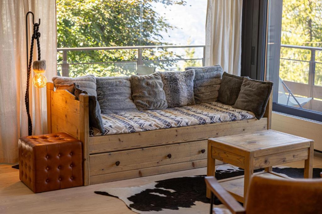 Cosy appartement, Nid d'Aigle J0, 2 chambres - Resim 10