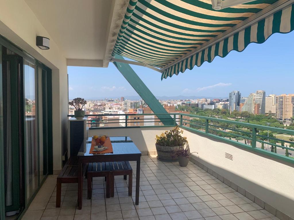 Atico Ciudad de las Ciencias Terraza y parking