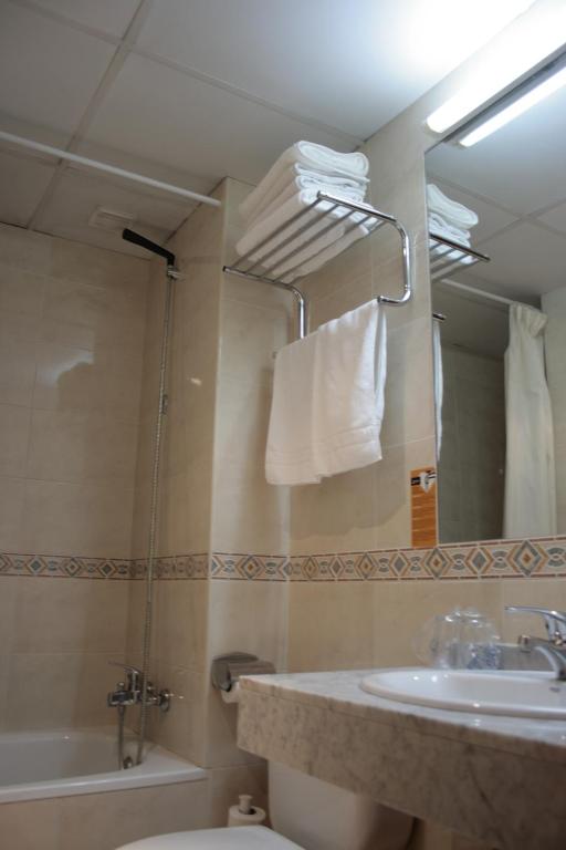 Koupelna v ubytování Somriu Hotel Vall Ski