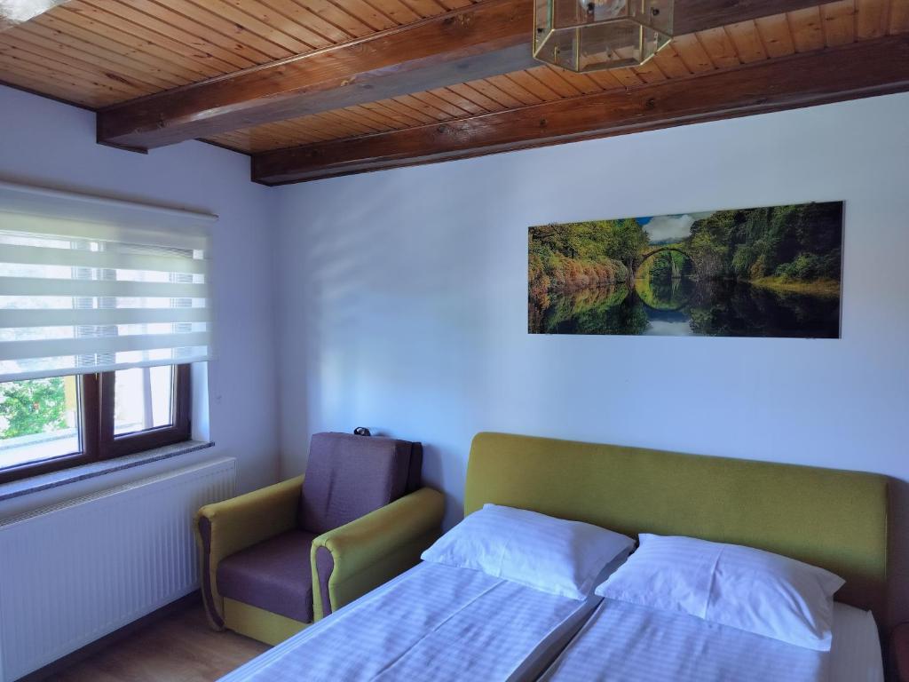 Postel nebo postele na pokoji v ubytování Casa Opal