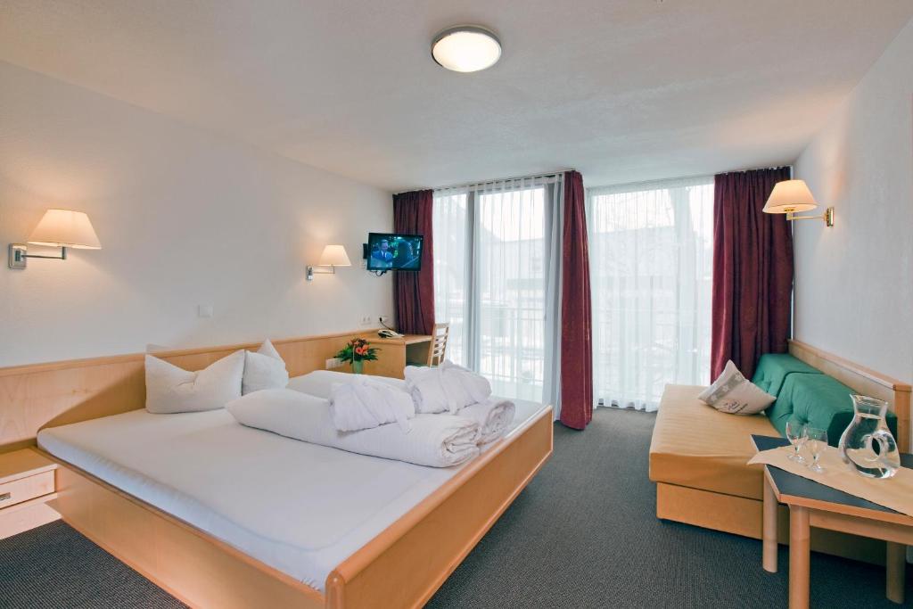 Voodi või voodid majutusasutuse Hotel Auderer toas