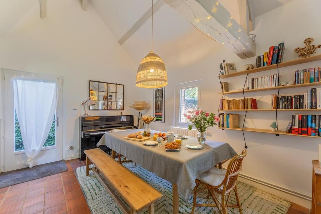 Jídlo v prázdninového domu nebo okolí