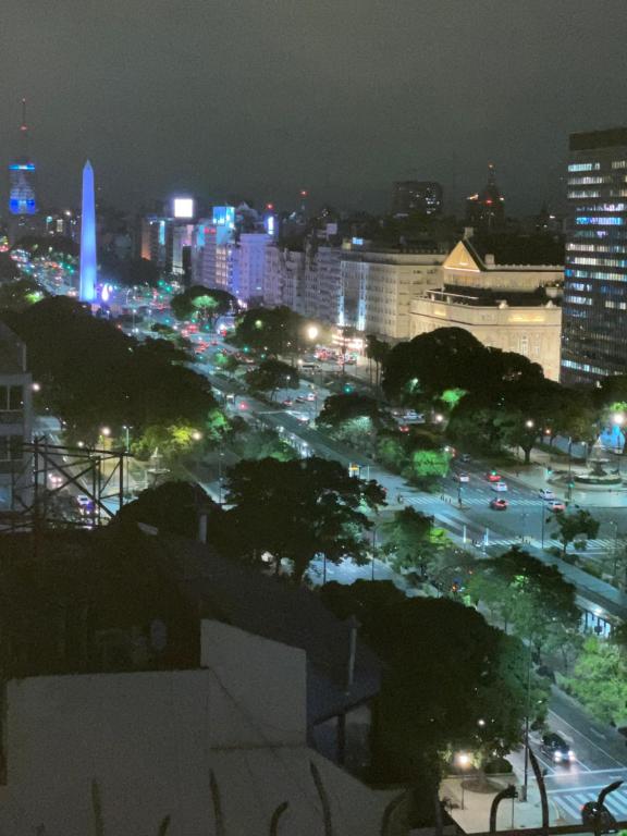 Vista general de Buenos Aires o vista desde el departamento