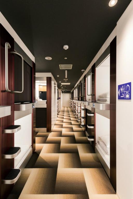 Kuchyň nebo kuchyňský kout v ubytování Hotel M Matsumoto
