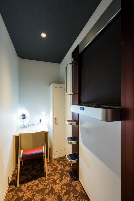 Kuchyň nebo kuchyňský kout v ubytování Hotel M Matsumoto