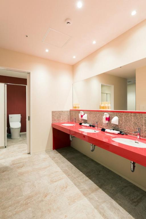 Koupelna v ubytování Hotel M Matsumoto