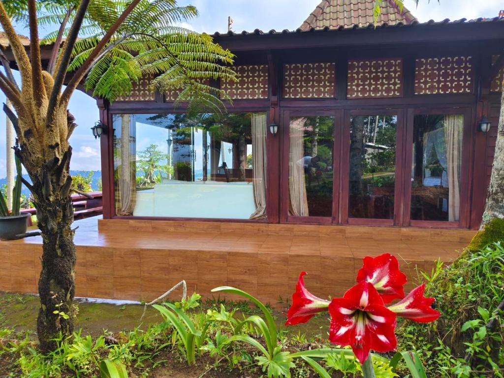 Zahrada ubytování The Joglo Sekar Munduk