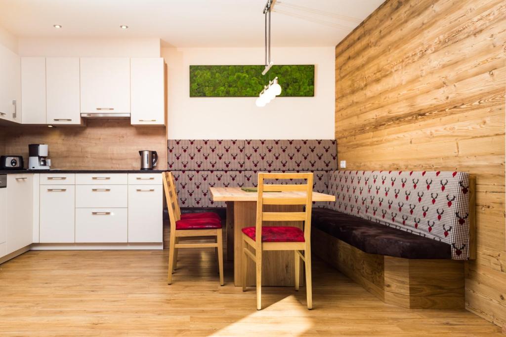 Köök või kööginurk majutusasutuses Luxapart