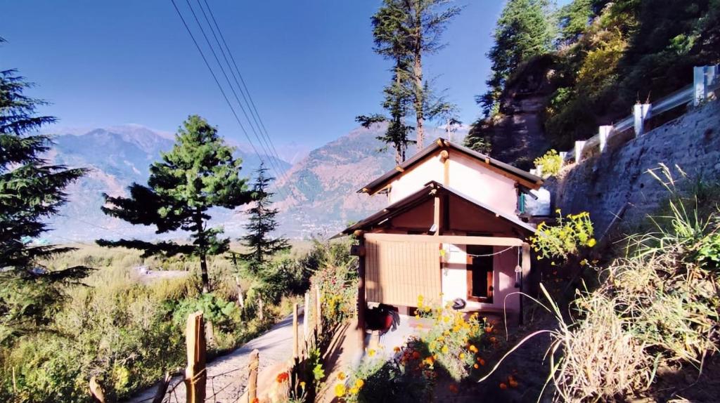 Příroda nedaleko prázdninového domu