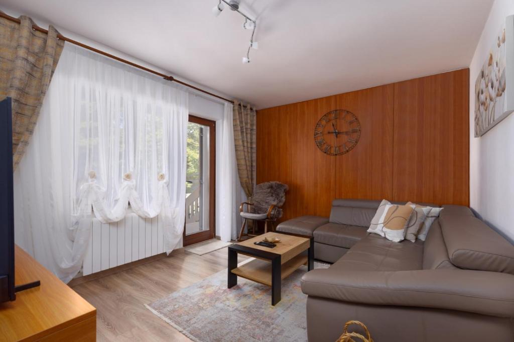 Χώρος καθιστικού στο Apartaman Goga