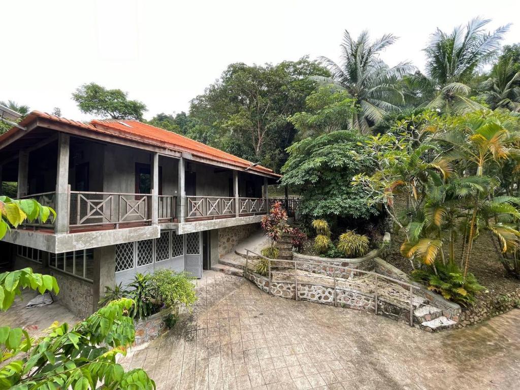 Zahrada ubytování Villa Kep Sea Mountain