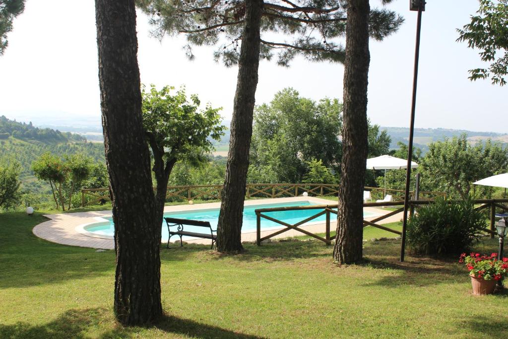 Bazén v ubytování Casa vacanze La Foresteria nebo v jeho okolí