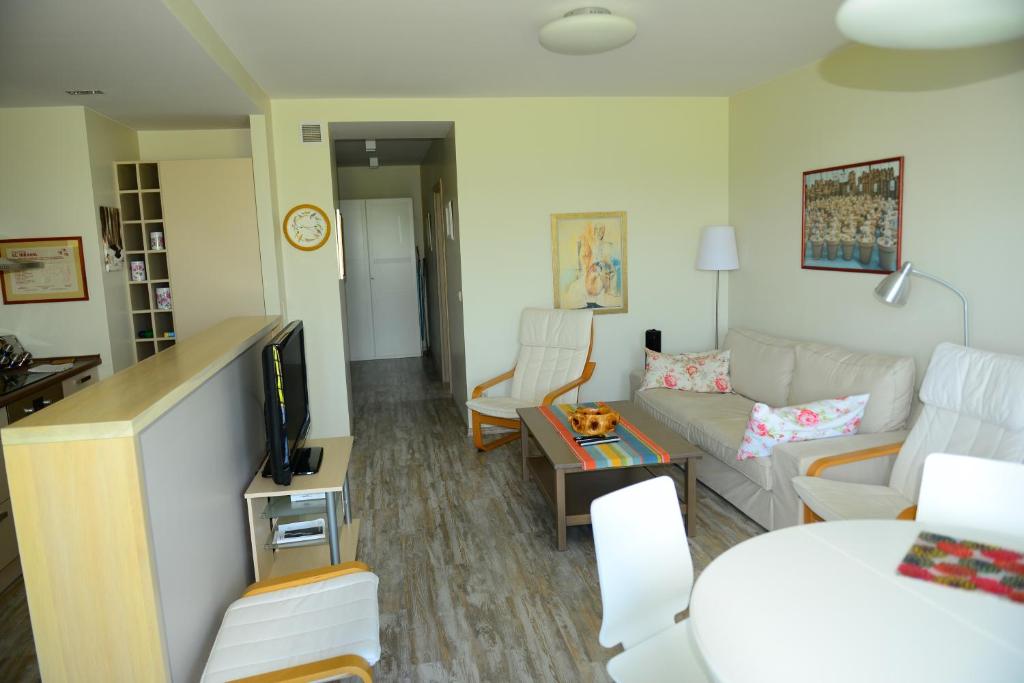 Posedenie v ubytovaní Apartament Babitonga I