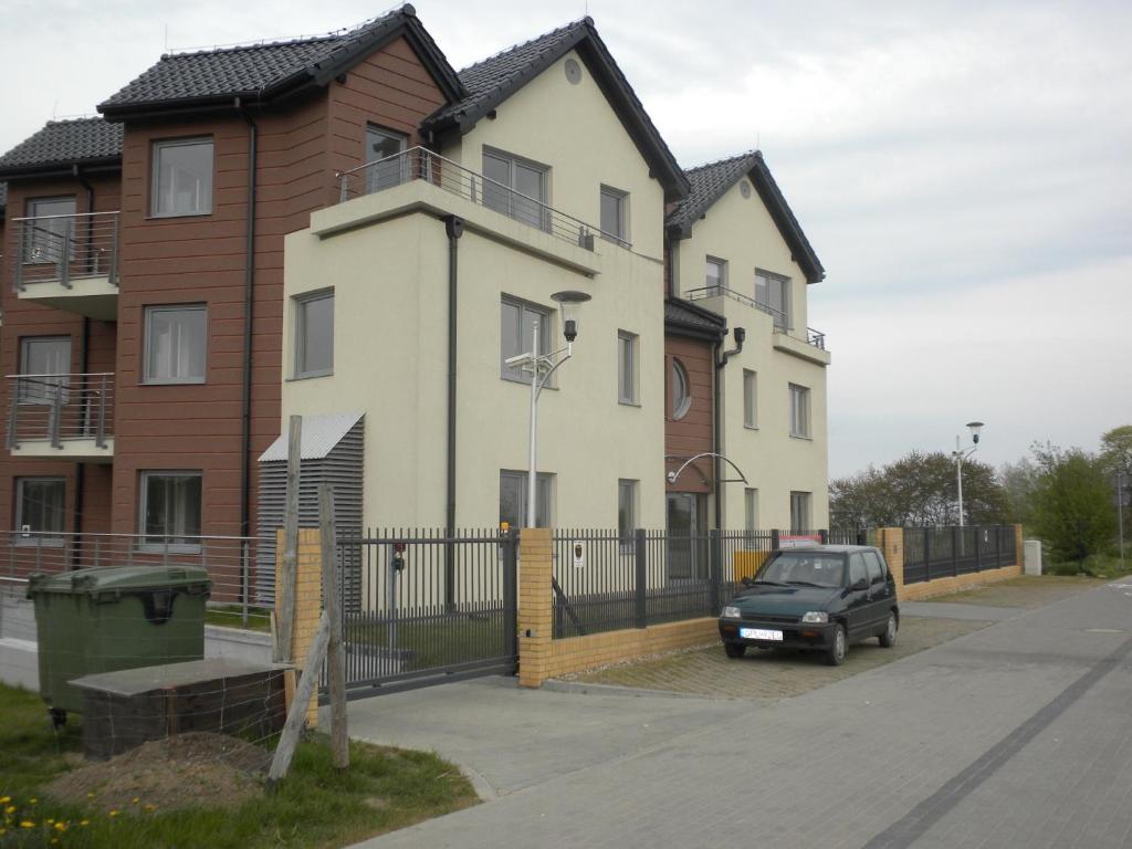 Budova, v ktorej sa apartmán nachádza