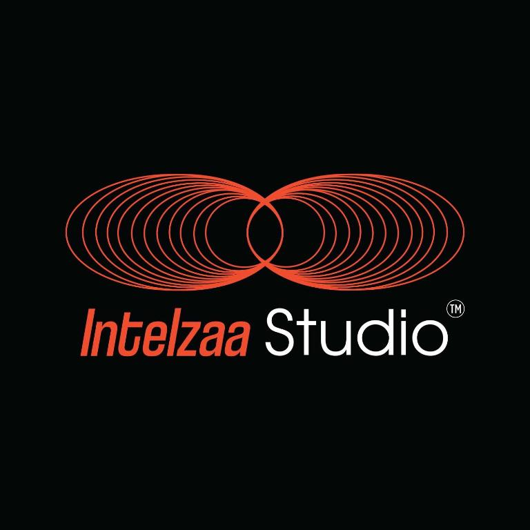 にあるIntelzaa Studioのインドのスタジオのロゴ