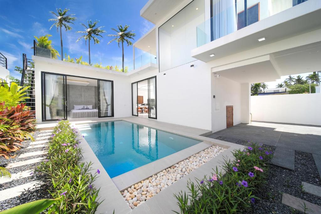an image of a house with a swimming pool at Luxury Pool Villa Samui - Elabel in Amphoe Koh Samui