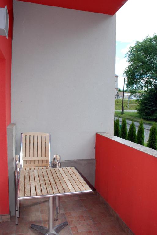 Balkón nebo terasa v ubytování Apartmán Jeseník