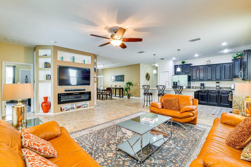 Image showcasing Private Game Room and Pool Resort Home Near Orlando, Davenport (updated ...