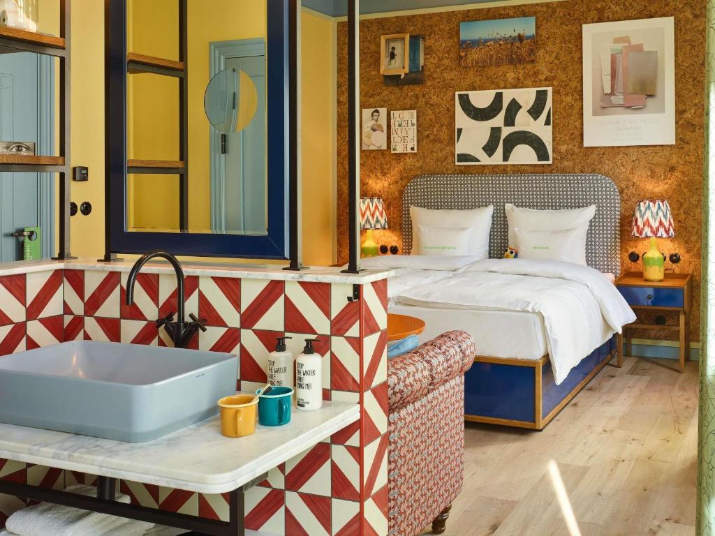 25hours Hotel Indre By - Resim 31