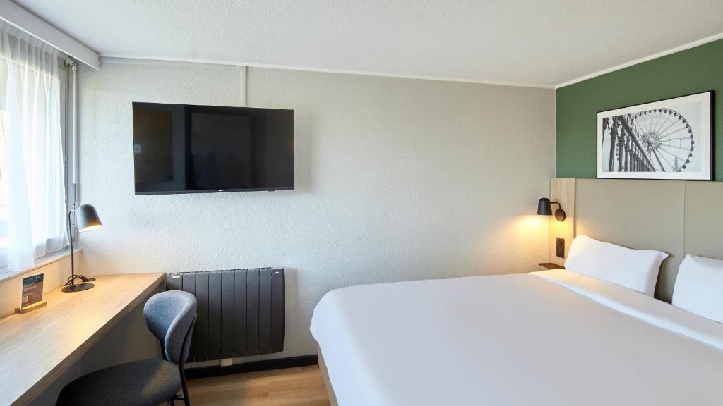 Campanile NATURE - Cergy Pontoise - Habitación Estándar - 1 Cama Tamaño Queen