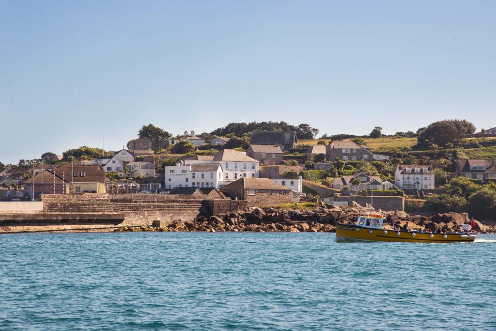 Tregarthen's Hotel in Hugh Town, Isles of Scilly, England