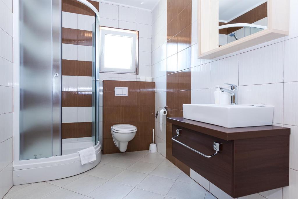 Un baño de Plitvice Palace