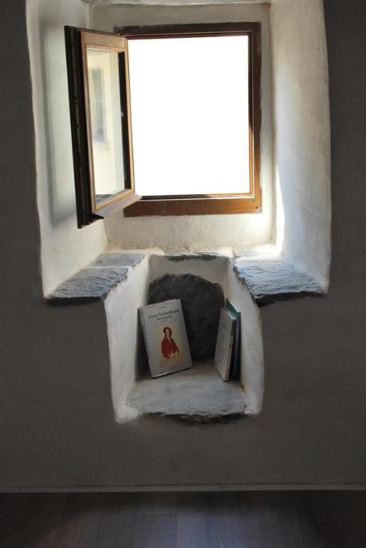 Postel nebo postele na pokoji v ubytování Gite Cap de la Hont