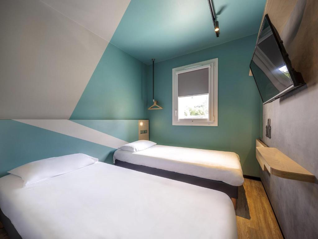 ibis budget Forbach Centre - Chambre Lits Jumeaux Standard