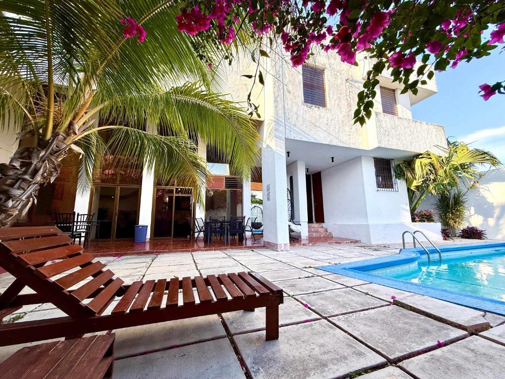 Bassein majutusasutuses Alojamiento acogedor para 2 con alberca või selle lähedal