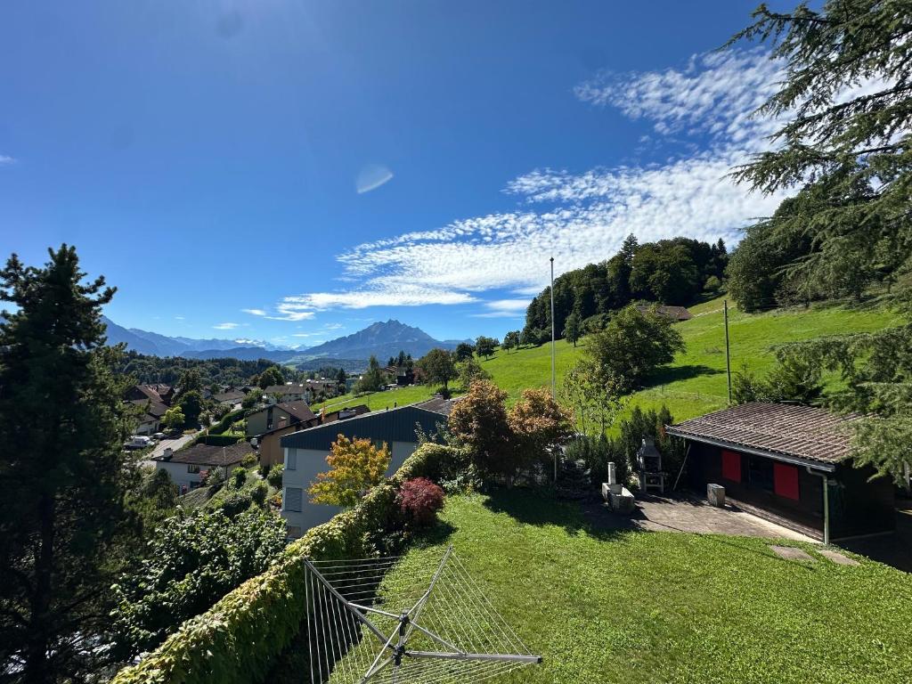 Beautiful apartment near Luzern, view to Rigi,Pilatus Mountain - Resim 13