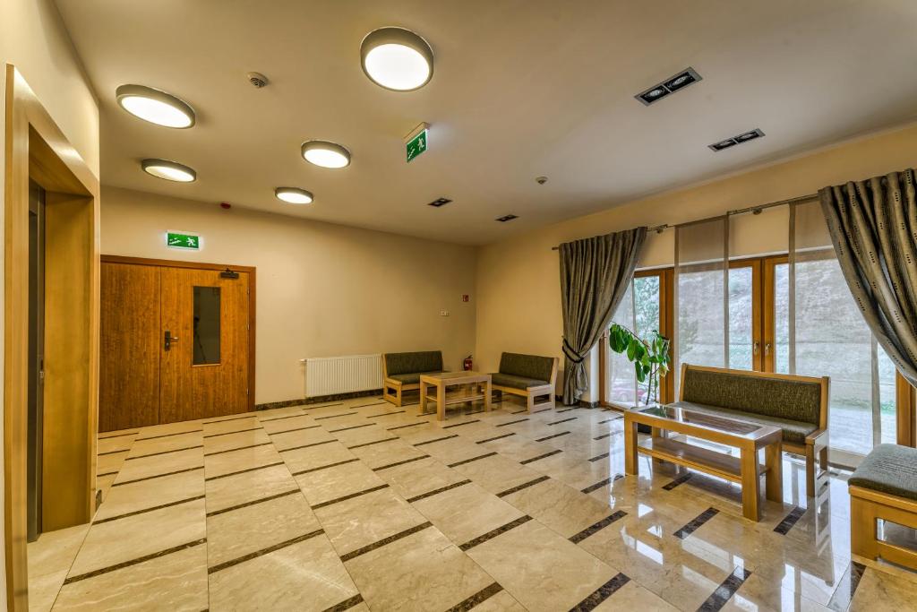 Posezení v ubytování Hotel Pod Wulkanem