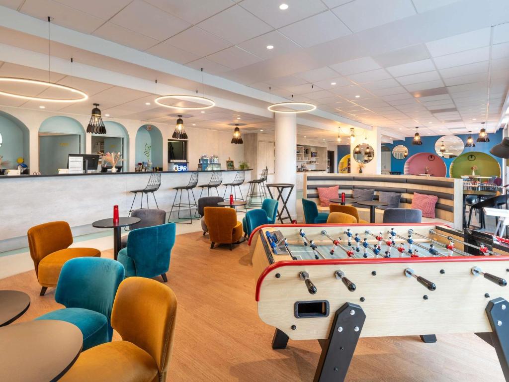 Posezení v ubytování Ibis Styles Paris Saint Denis Pleyel