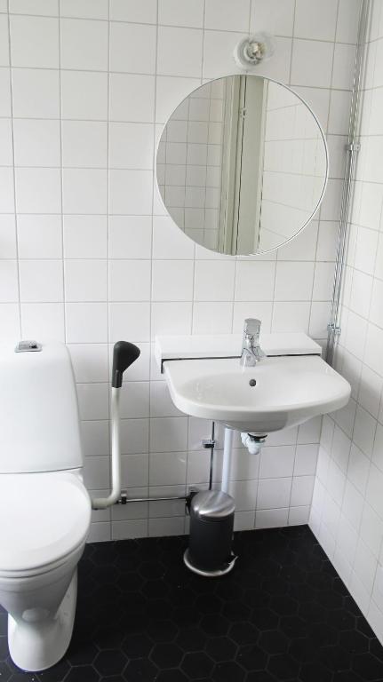 Koupelna v ubytování Hotel Akerlund