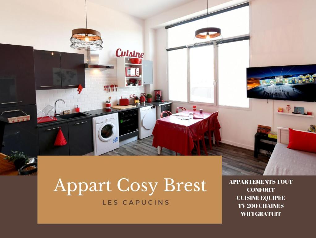 Appart Cosy Brest (les Capucins) - 