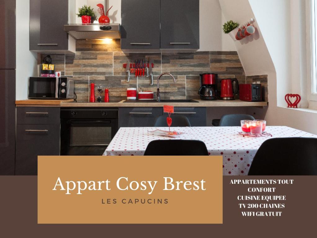 Appart Cosy Brest (les Capucins) - 