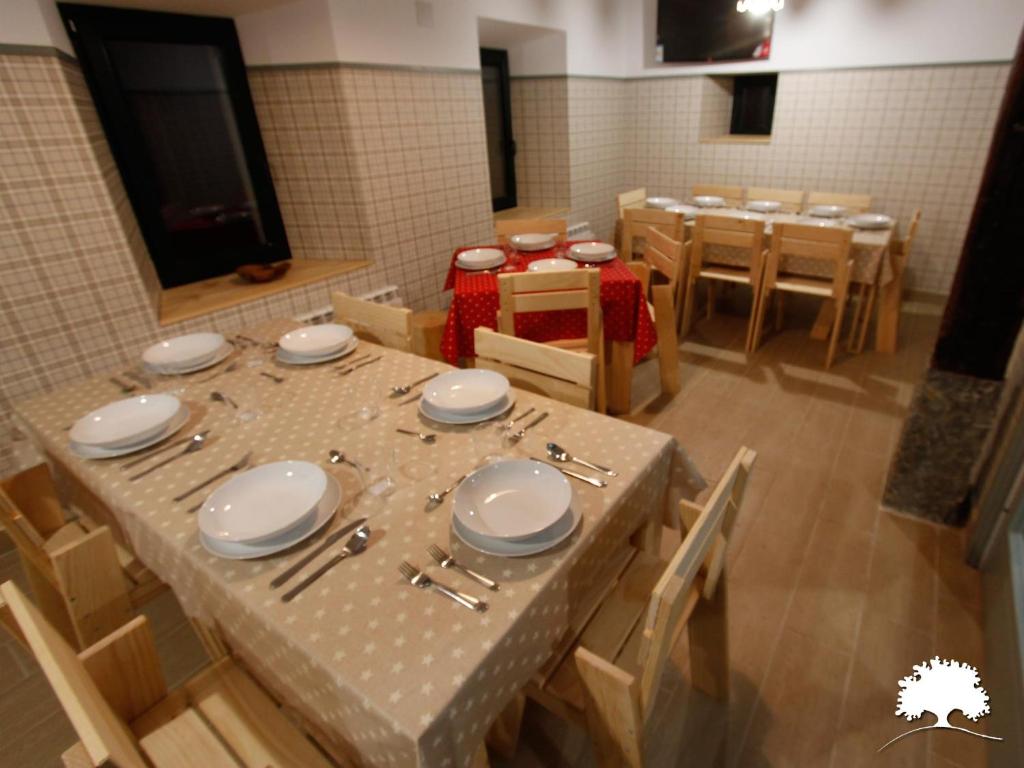 Restaurace v ubytování Albergue La Incera