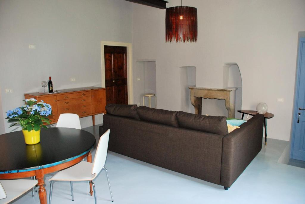 Posezení v ubytování B&B Villa Natta