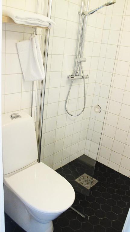 Koupelna v ubytování Hotel Akerlund