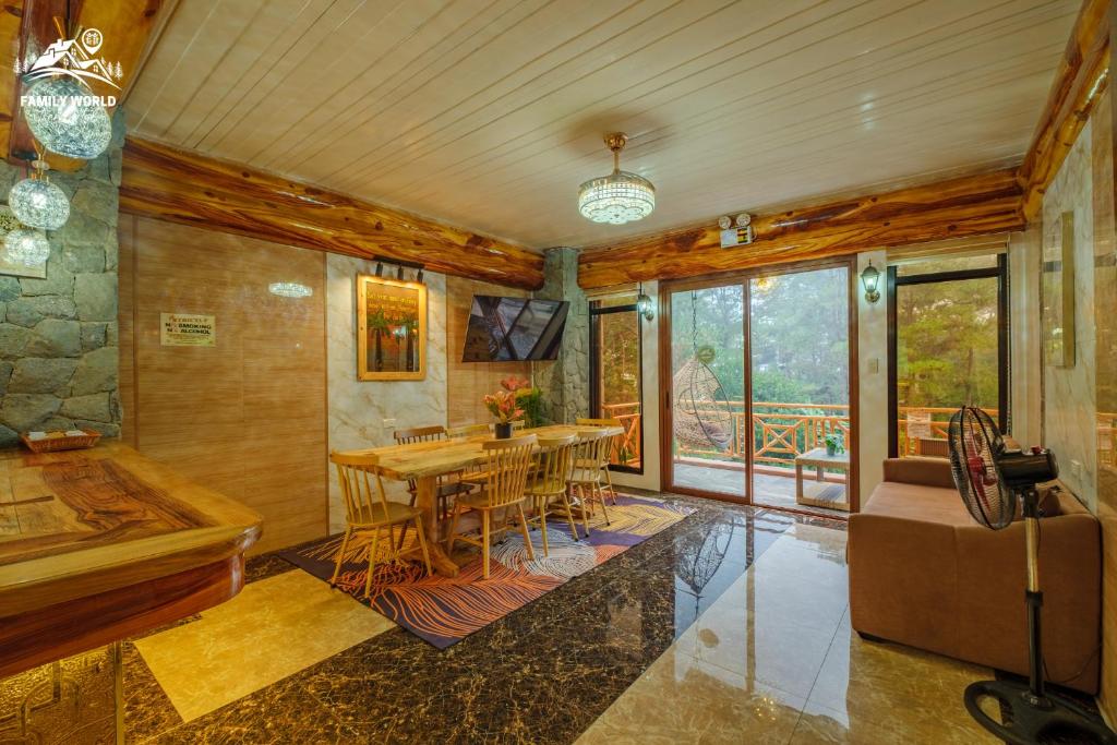 Family World Transhotel - Baguio City - Appartement Met Drie Slaapkamers En Balkon