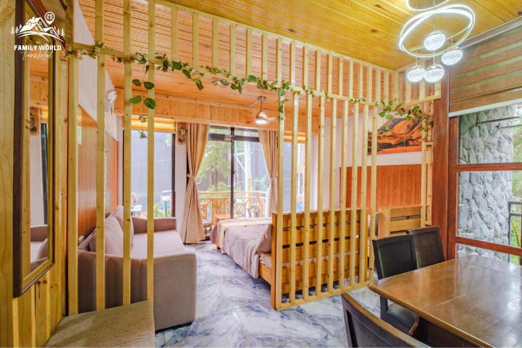 Family World Transhotel - Baguio City - Twee-slaapkamer Deluxe Appartement Met Balkon