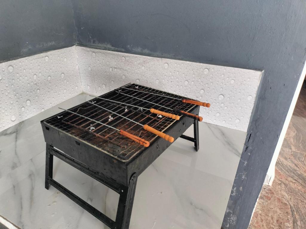 Grillfaciliteterne i lejligheden som gæsterne kan bruge